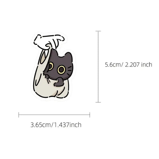 Stickers - Gatitos Negros 3