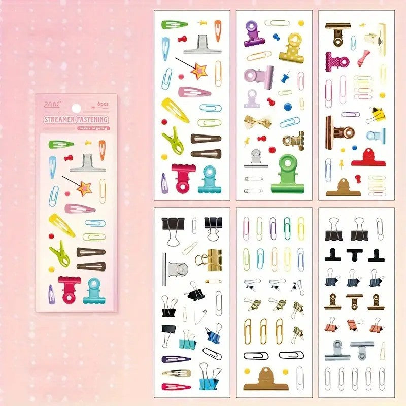 Stickers - Ganchos y clips