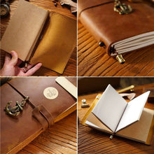 Cargar imagen en el visor de la galería, Cuaderno de Viaje en Cuero
