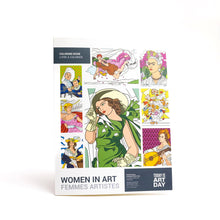 Load image into Gallery viewer, TODAY IS ART DAY - Art History Coloring Books - Coloring Book - Women in Art
