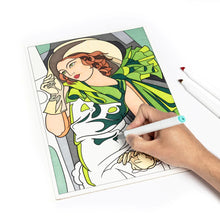 Cargar imagen en el visor de la galería, Art History Coloring Books - Women in Art CAJA GOLPEADA DESCUENTO

