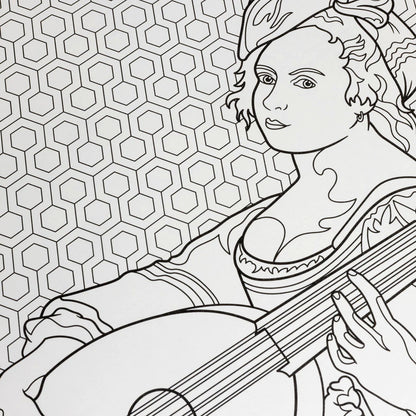 Art History Coloring Books - Women in Art