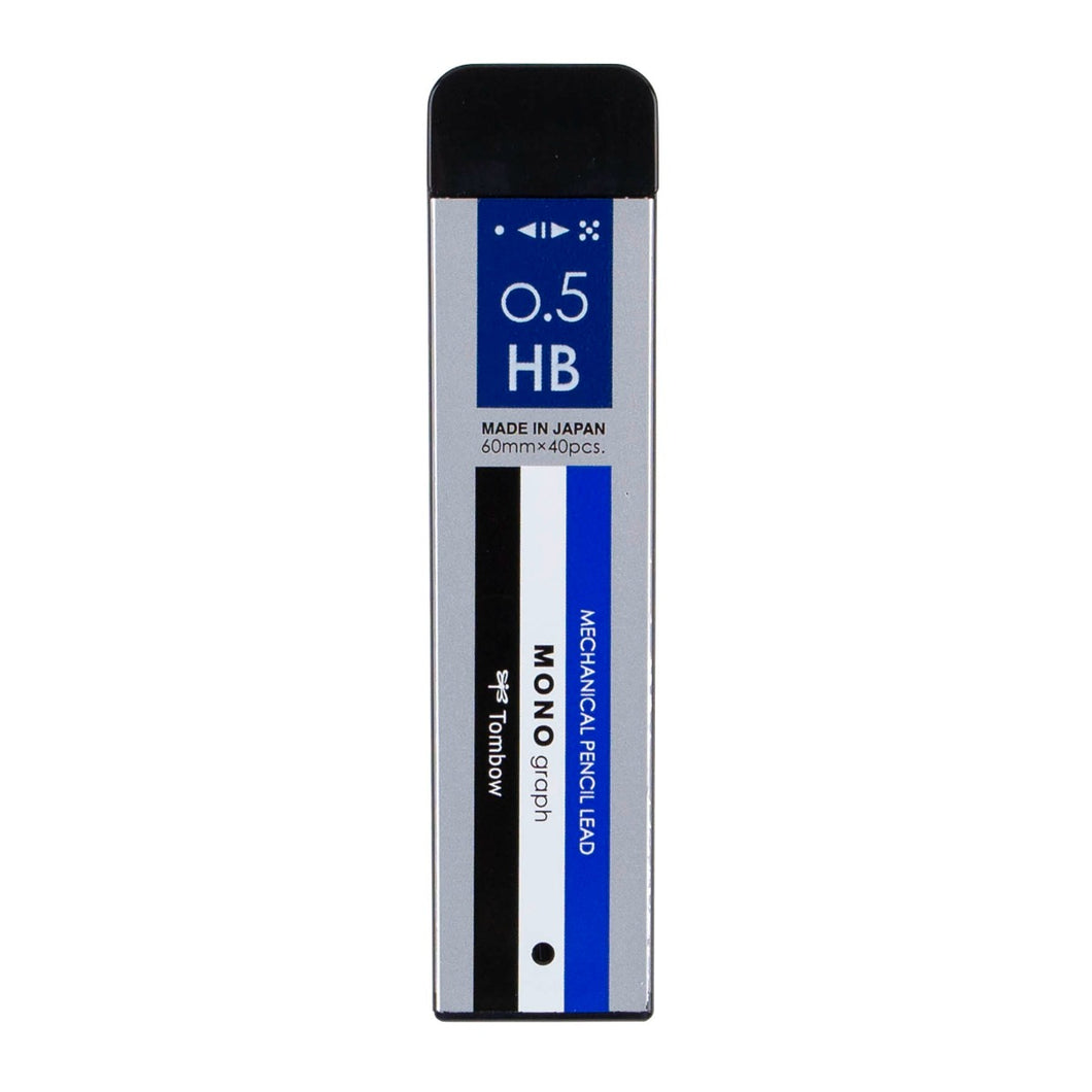 TOMBOW - MONO Graph Mechanical Pencil Lead Refill - HB - 0.5mm (Minas para lápiz mecánicos)