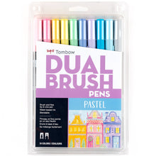 Cargar imagen en el visor de la galería, TOMBOW - Dual Brush Pen Set de 10 - Pastel
