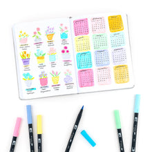 Cargar imagen en el visor de la galería, TOMBOW - Dual Brush Pen Set de 10 - Pastel
