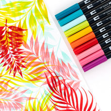 Cargar imagen en el visor de la galería, TOMBOW - Dual Brush Pen Set de 10 - Tropical

