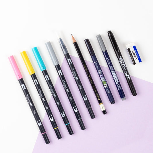 TOMBOW - Lettering in Color Set