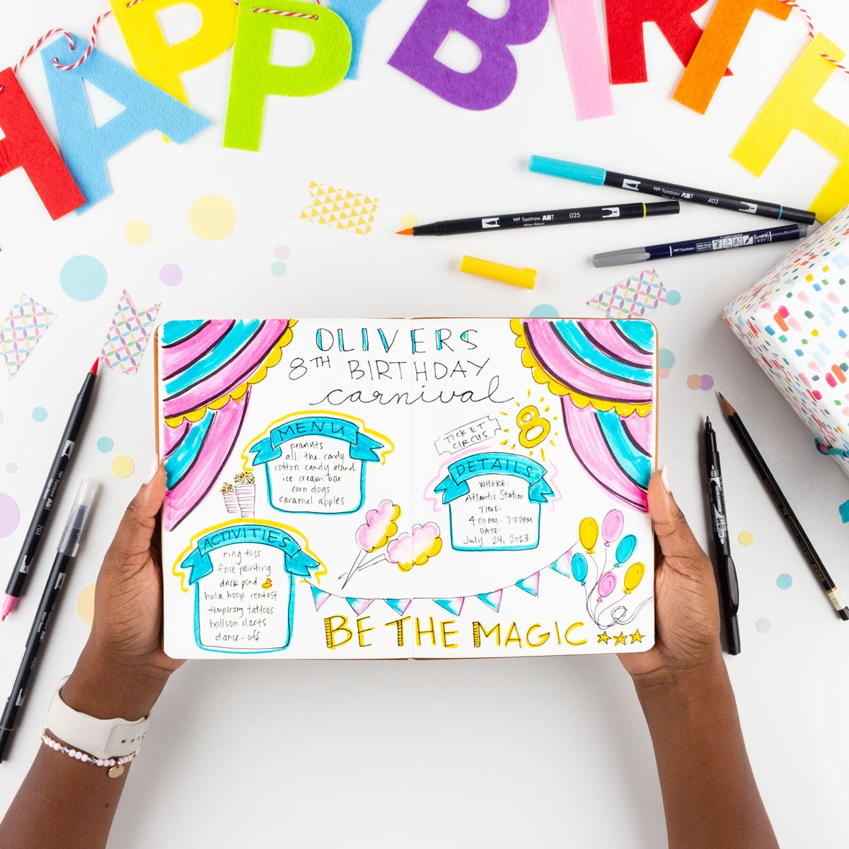 TOMBOW - Lettering in Color Set