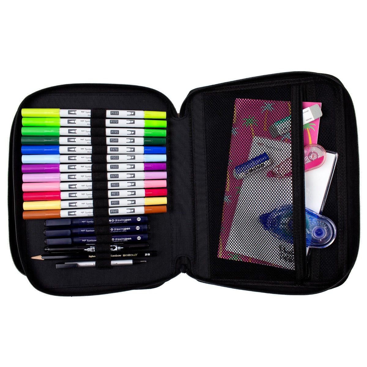 TOMBOW - Zippered Marker Storage Case