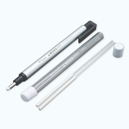 TOMBOW - MONO Zero Round Eraser + Refill Value Pack (Borrador)