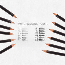 Cargar imagen en el visor de la galería, TOMBOW - MONO Drawing Pencil - Lápices Profesionales de grafito
