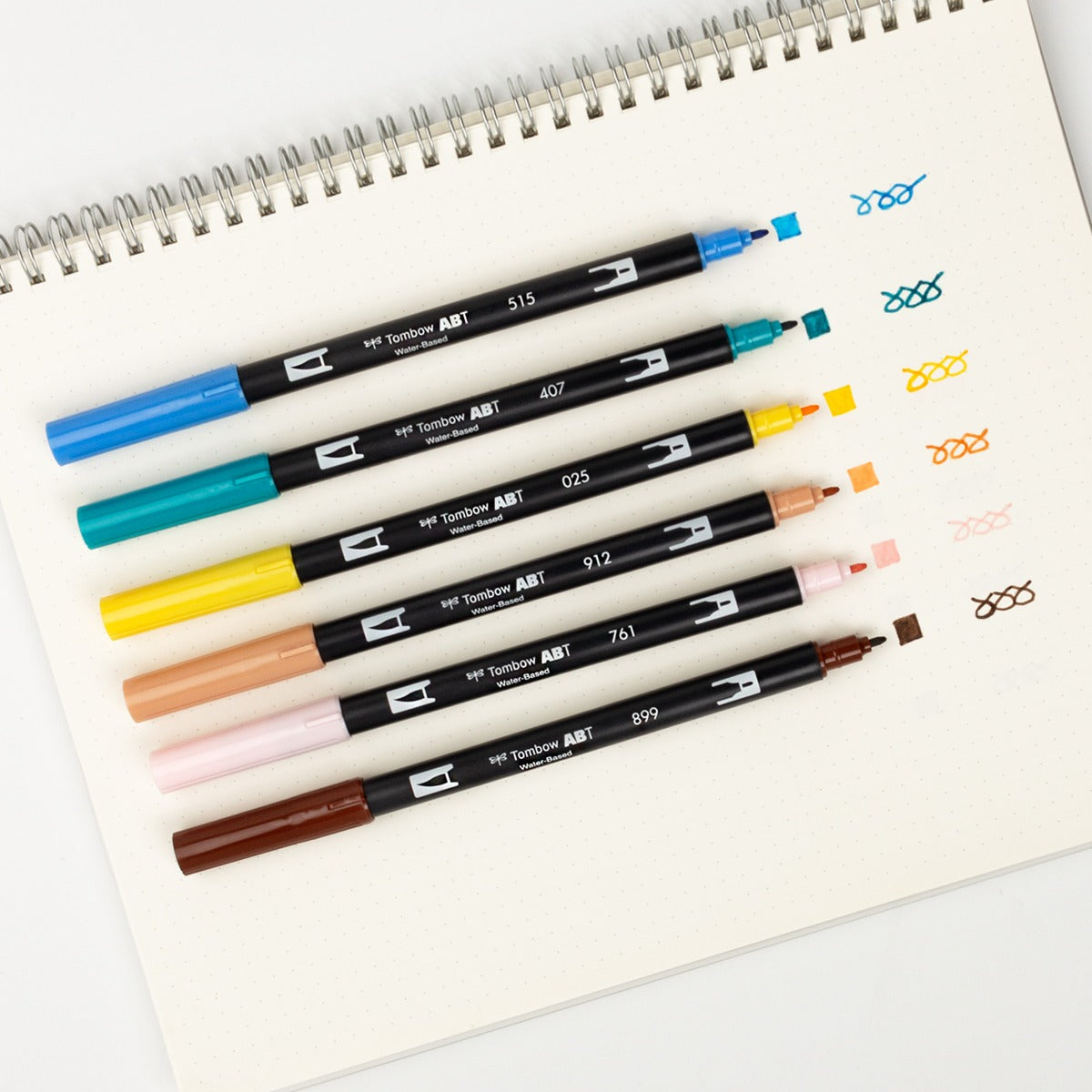 TOMBOW - Dual Brush Pen - MANGA SET - BIRD