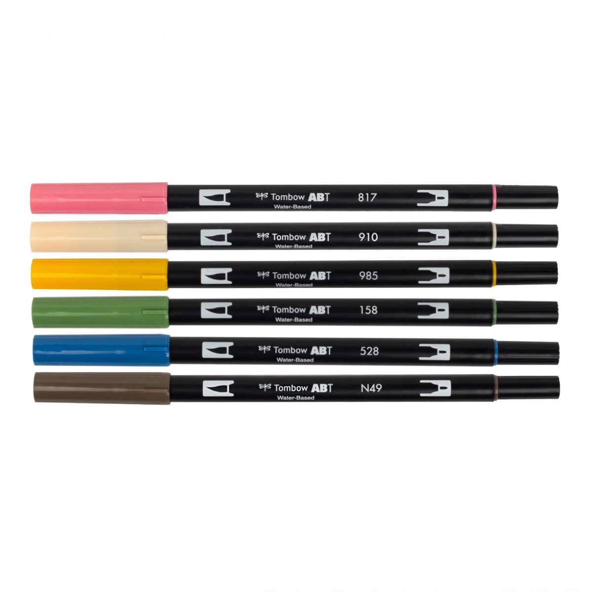 TOMBOW - Dual Brush Pen - MANGA SET - FLOWER