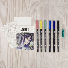 Cargar imagen en el visor de la galería, TOMBOW - Dual Brush Pen - MANGA SET - MOON
