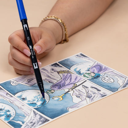 TOMBOW - Dual Brush Pen - MANGA SET - MOON