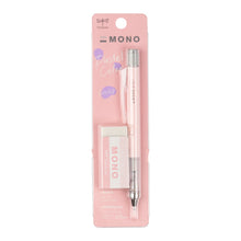 Load image into Gallery viewer, TOMBOW - MONO Graph Mechanical Pencil + Eraser Set - CORAL PINK
