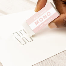 Load image into Gallery viewer, TOMBOW - MONO Graph Mechanical Pencil + Eraser Set - CORAL PINK
