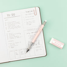 Load image into Gallery viewer, TOMBOW - MONO Graph Mechanical Pencil + Eraser Set - CORAL PINK
