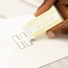Load image into Gallery viewer, TOMBOW - MONO Graph Mechanical Pencil + Eraser Set - Cream Yellow
