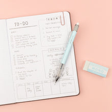 Load image into Gallery viewer, TOMBOW - MONO Graph Mechanical Pencil + Eraser Set - Ice Blue
