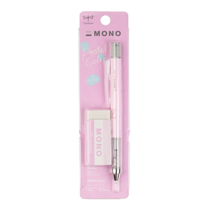 TOMBOW - MONO Graph Mechanical Pencil + Eraser Set - PINK