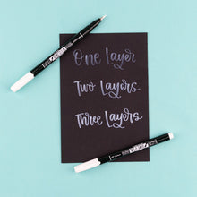 Cargar imagen en el visor de la galería, TOMBOW - Fudenosuke Pastel White - 2pk
