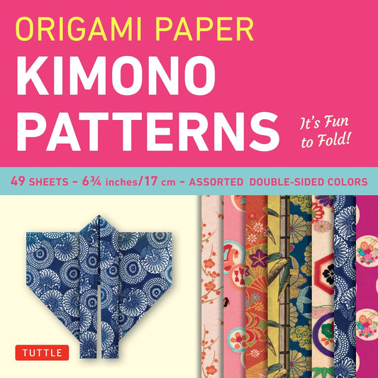 TUTTLE - Origami Kimono Patterns 6 3/4"