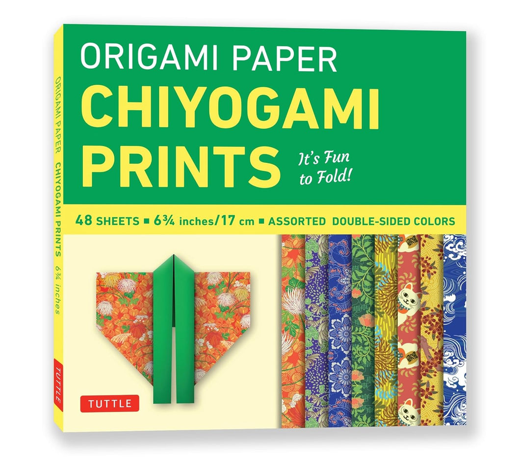 TUTTLE - Origami Chiyomi Prints 6 3/4