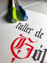 Cargar imagen en el visor de la galería, TALLER - Caligrafía Gótica con Harold Chinchia (@Fraktur_a)
