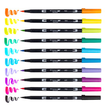 Cargar imagen en el visor de la galería, TOMBOW - Dual Brush Pen Set de 10 - Eighties (80s)
