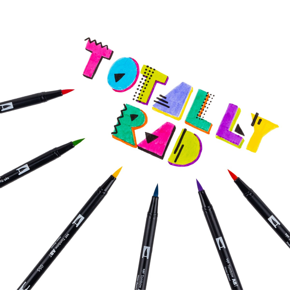 TOMBOW - Dual Brush Pen Set of 10 - Eighties (80s)