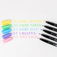 Cargar imagen en el visor de la galería, FUDENOSUKE Brush Pen - Fudenosuke - Colores Pasteles
