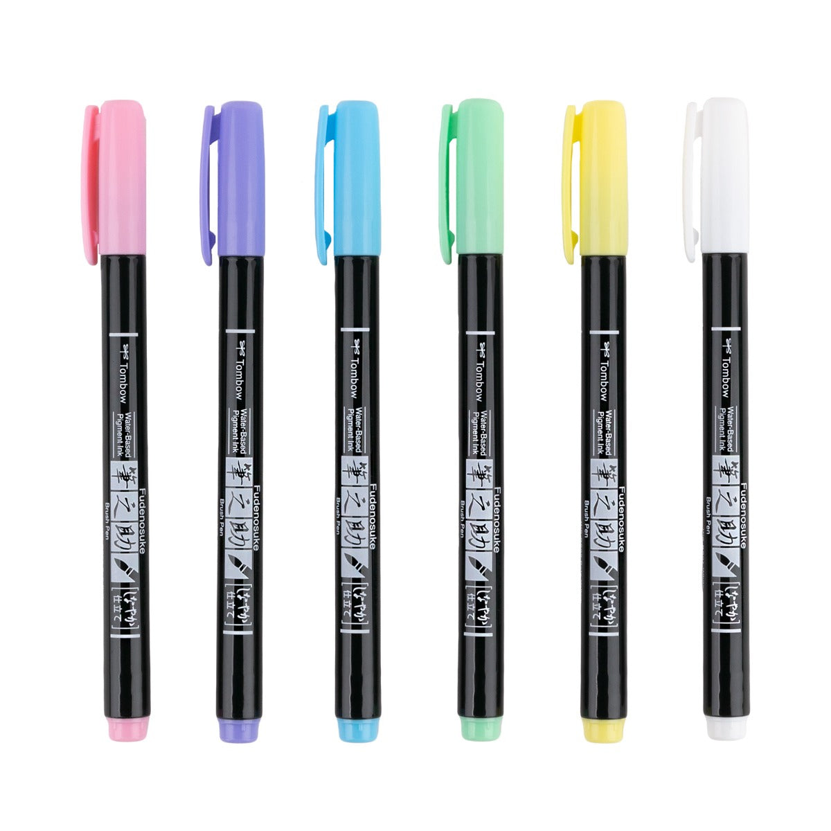 FUDENOSUKE Brush Pen - Fudenosuke - Colores Pasteles