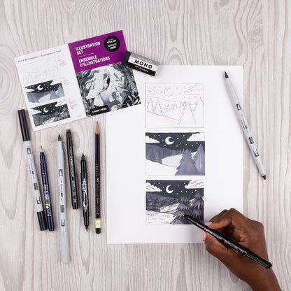 TOMBOW - Illustration Set