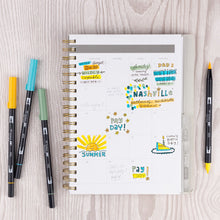 Cargar imagen en el visor de la galería, TOMBOW - Dual Brush Pen Set de 6 - Lemon Squeezy
