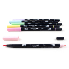 Cargar imagen en el visor de la galería, TOMBOW - Dual Brush Pen Set de 6 - Pastel
