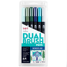 Cargar imagen en el visor de la galería, TOMBOW - Dual Brush Pen Set de 6 - Wonderland
