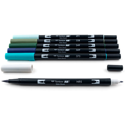 TOMBOW - Dual Brush Pen Set of 6 - Wonderland