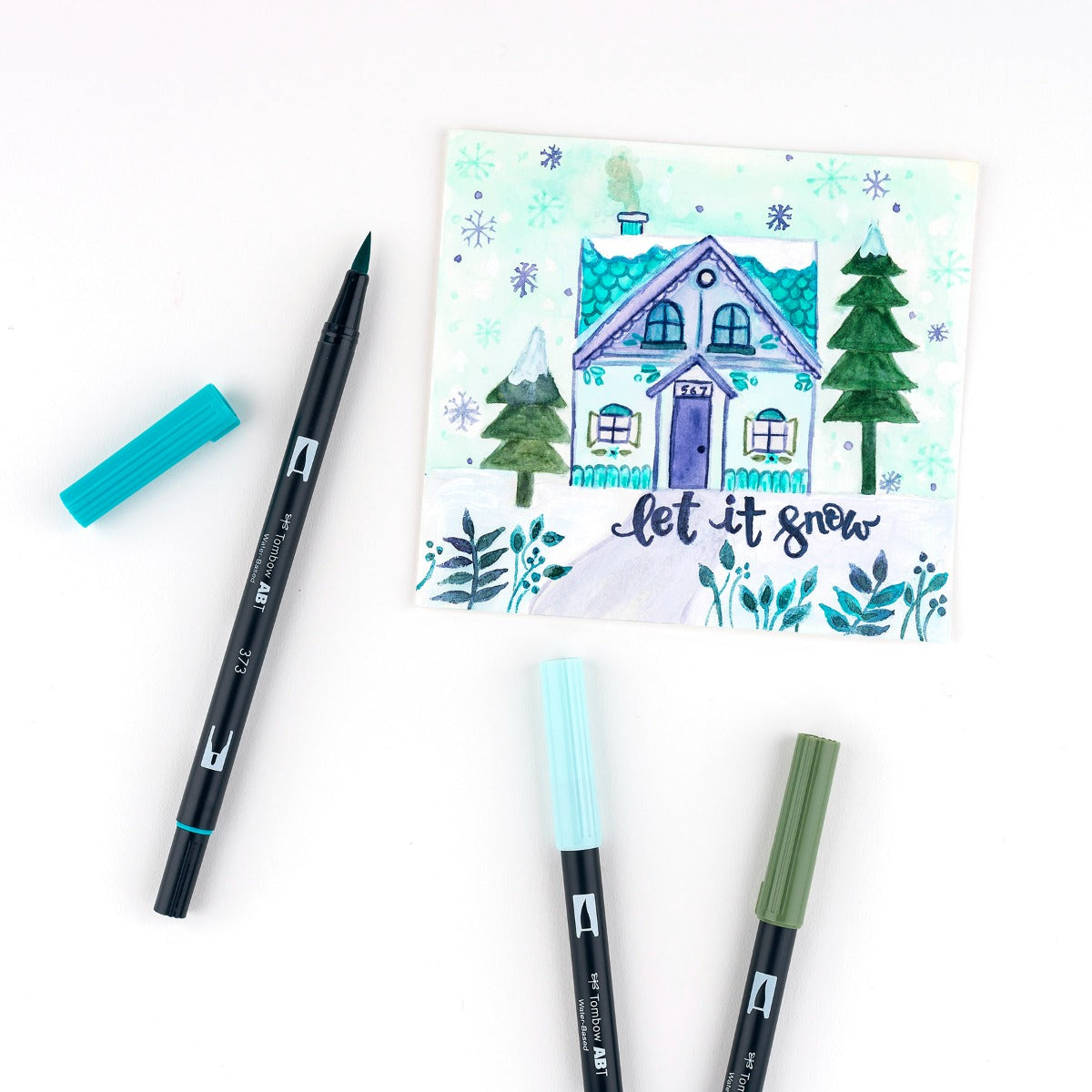 TOMBOW - Dual Brush Pen Set of 6 - Wonderland