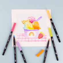 Cargar imagen en el visor de la galería, TOMBOW - Dual Brush Pen Set de 6 - Yay Sorbet
