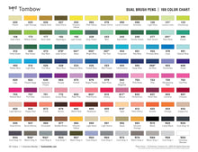 Cargar imagen en el visor de la galería, TOMBOW - Dual Brush Pen Set de 6 - Very Berry
