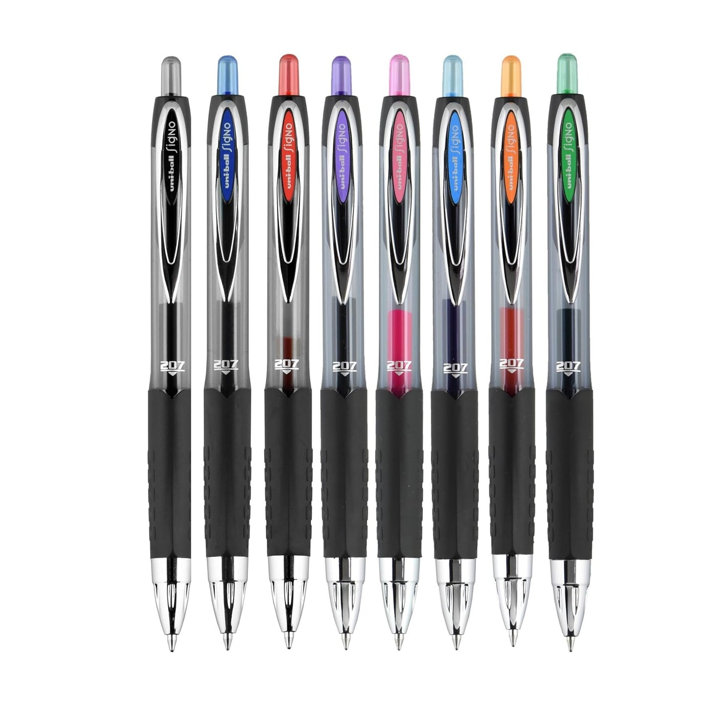 Uni Ball - 207 Signo Gel Pen Set