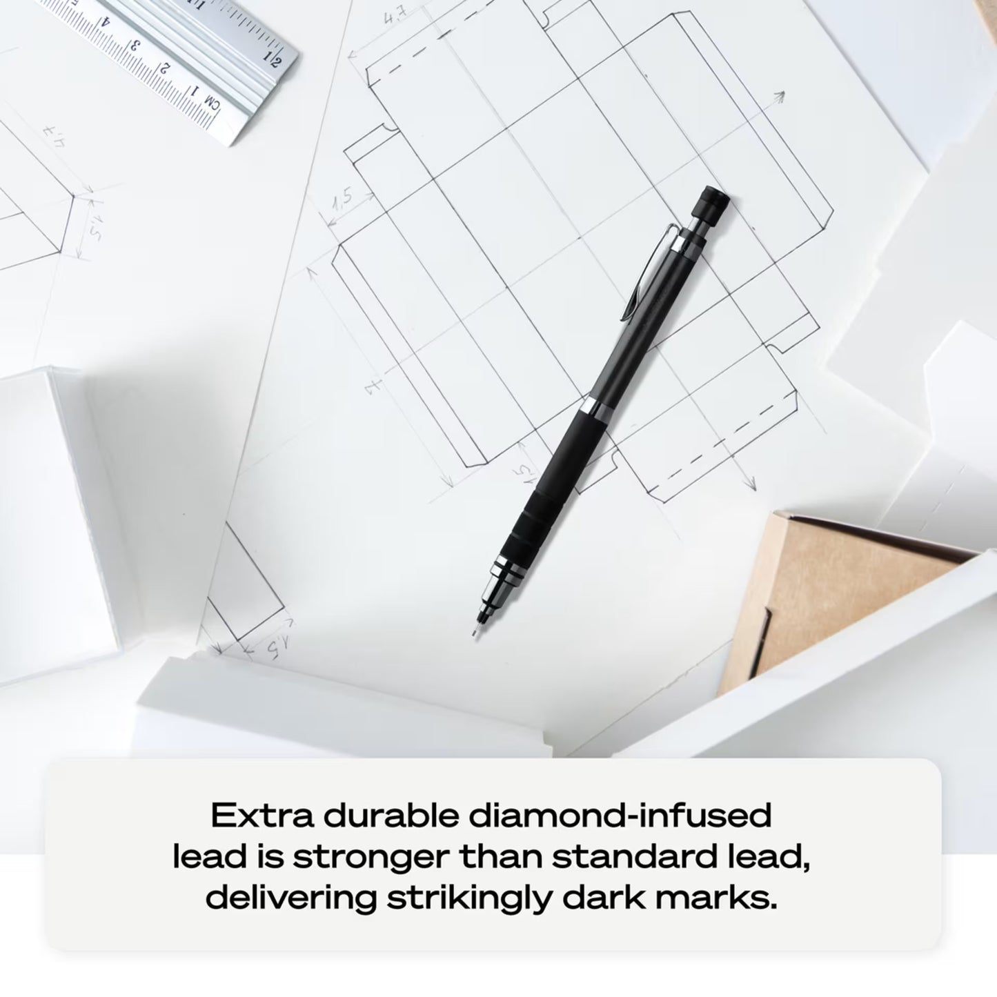 UNI - Kuru Toga ELITE Mechanical Pencil Kit (Lápiz Mecánico y Mina)