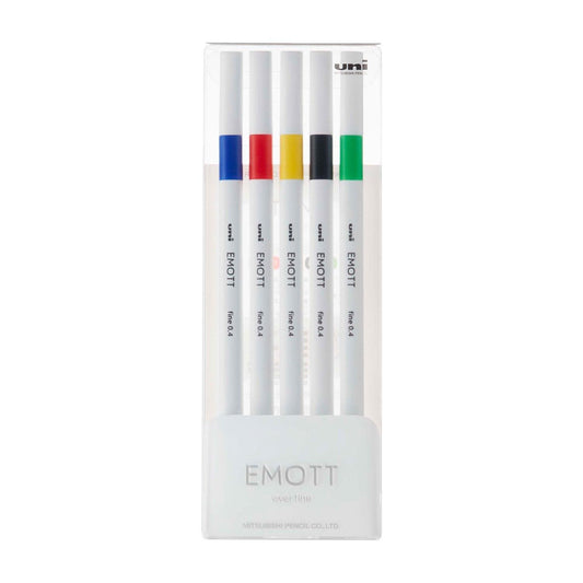 UNI Emott - Ever Fine - 0.4 Fine - Set - Vivid Colors