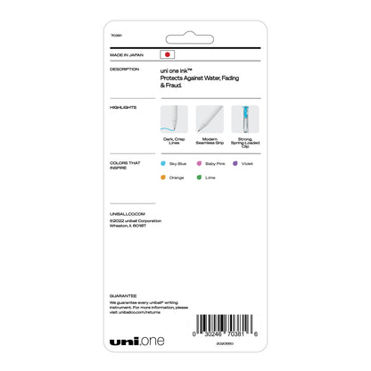 UNI - Uni-ball one Retractable Gel Pen Set (Gel Pens)