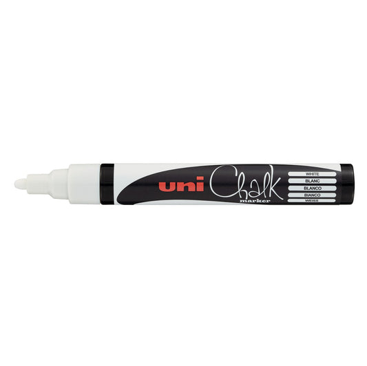 uni Chalk Marcadores de Tiza  PWE-5M - Punta Media