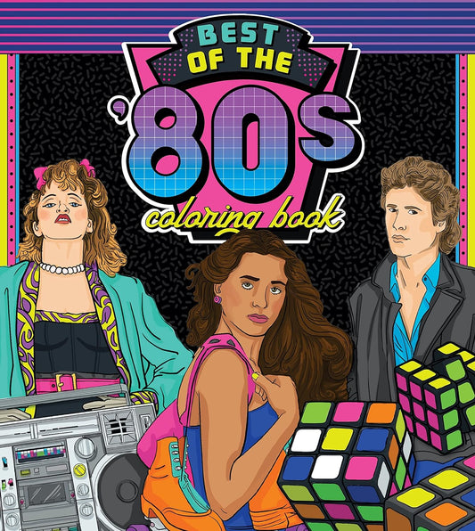 WALTER FOSTER - Decades Coloring Books - 80s