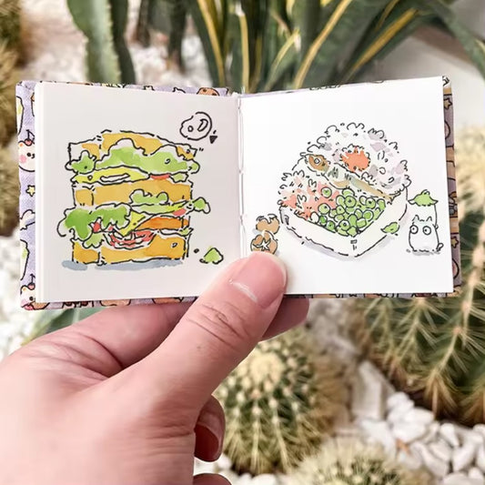 Mini-Libreta Para Acuarela