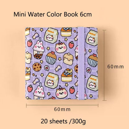 Mini Watercolor Notebook 