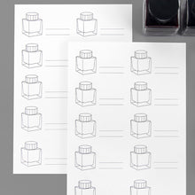 Cargar imagen en el visor de la galería, WEARINGEUL - Ink Color Swatch Paper (Tarjetas Muestras de color de Tintas)
